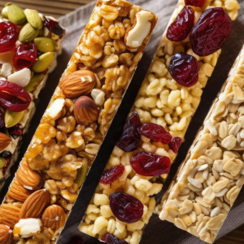 Assortment of the best protein bars for weight loss