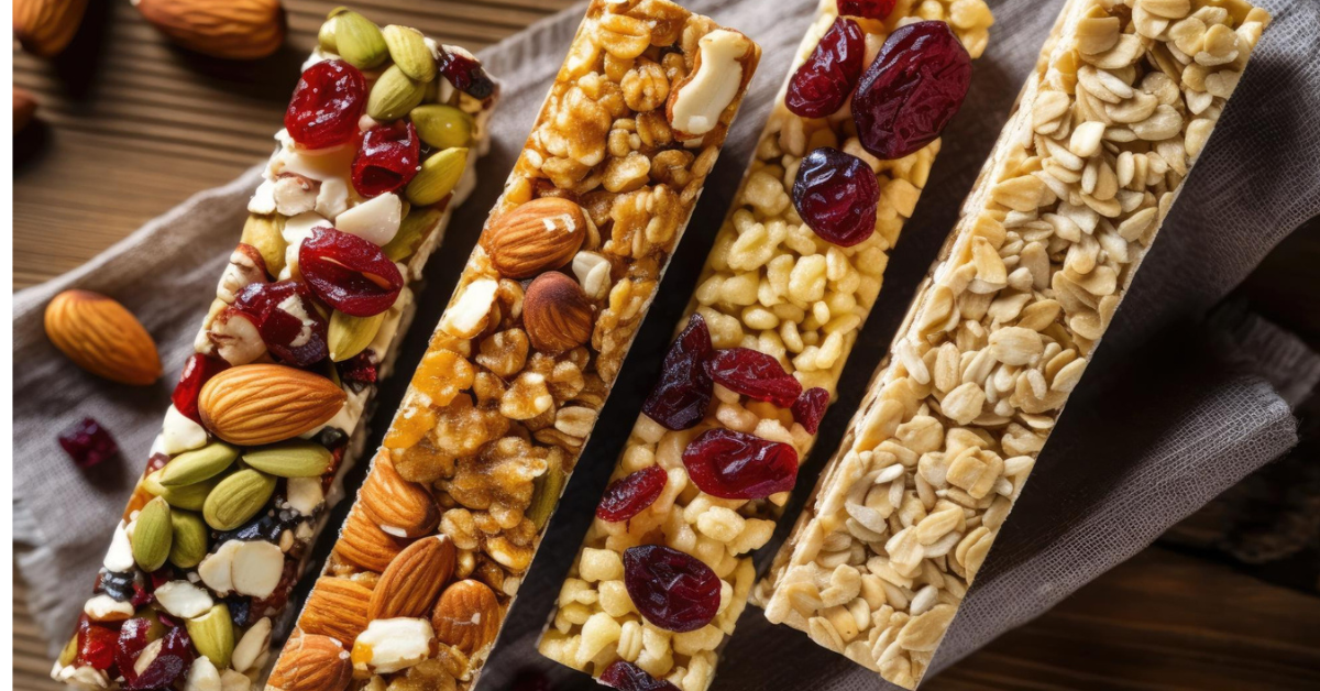 Assortment of the best protein bars for weight loss