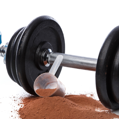 Protein-free resistance training session for effective bodybuilding without protein powder